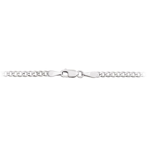 16" Open Curb Chain Necklace – Sterling Silver