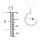 Engravable Aries Constellation Necklace With Gemstone – Sterling Silver with Cubic Zirconia and White Premium Zirconia