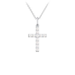 Crystal Cross Necklace | Items By Mel, Inc.