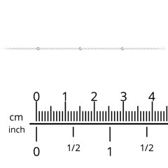 16" Ball Station Cable Chain Necklace