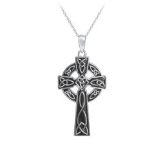 Celtic Cross Necklace, Celtic Jewelry, Irish Jewelry, Anniversary Gift,  Communion Gift, Baptism Gift, Religious Jewelry, Scotland Cross - Etsy