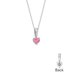 Engravable Generations Stacking Hearts Pendant - 1