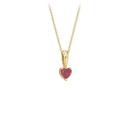 Engraved Generations Stacking Hearts Pendant - 1