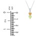 Engravable Generations Stacking Hearts Pendant - 2