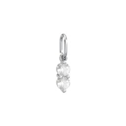 2 Gemstone Vertical Charm