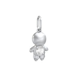 Little Boy Charm with Gemstone