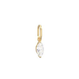 Marquise Gemstone Charm