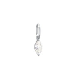 Marquise Gemstone Charm