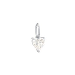 Heart Gemstone Charm