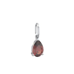 Pear Gemstone Charm