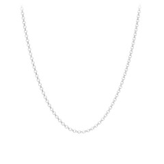 24" Cable Chain Necklace – Sterling Silver