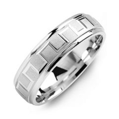 Men's Eternal Geometric Greek Key Ring – Sterling Silver