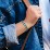 Engravable Heart and Birthstone Charm Silicone Bracelet Set - Double Style – Sterling Silver with Diamond