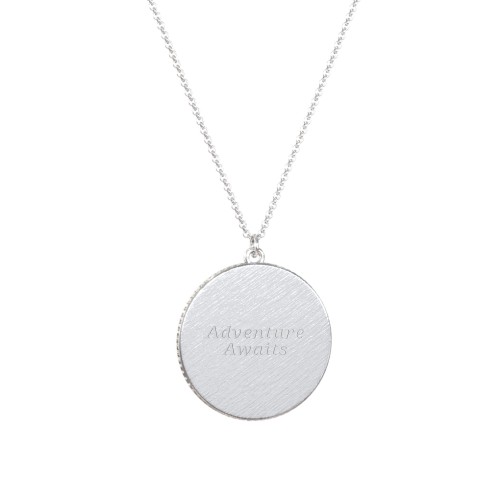 Sagittarius Coin Charm Necklace – Sterling Silver