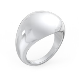 Large Dome Statement Ring in 925 Sterling Silver
