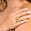 Pebble Statement Ring – Sterling Silver
