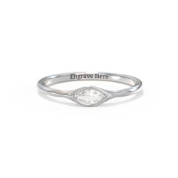 East-West Marquise Ring
