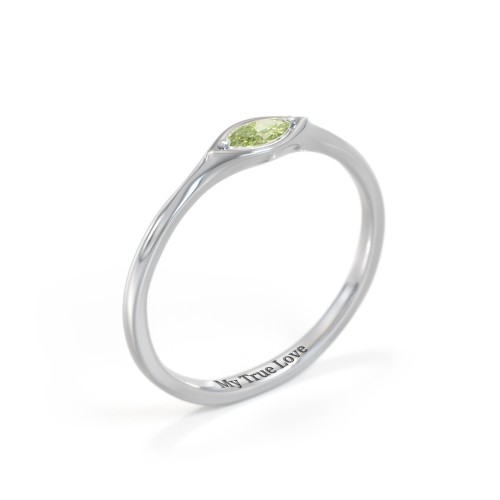 East-West Marquise Ring