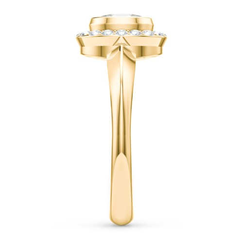 "Royal" Bezel Set Oval Cluster Ring