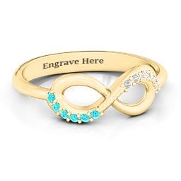 Infinity Accent Ring