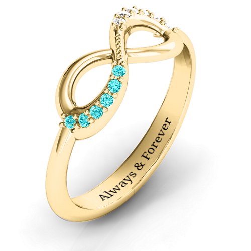 Infinity Accent Ring