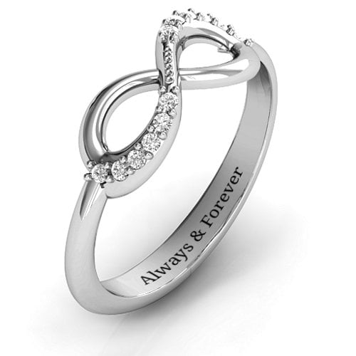 Infinity Accent Ring