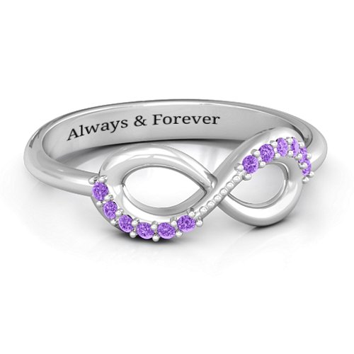 Infinity Accent Ring