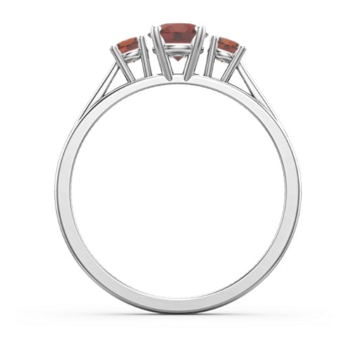 Three Stone Eternity Ring