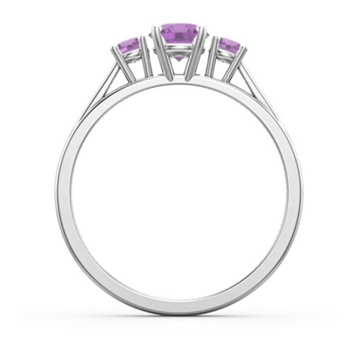 Three Stone Eternity Ring