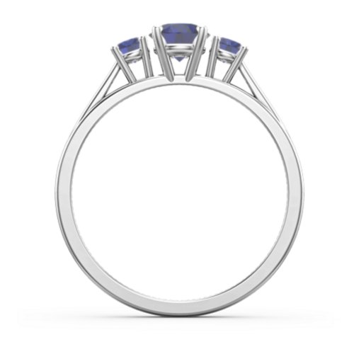 Three Stone Eternity Ring