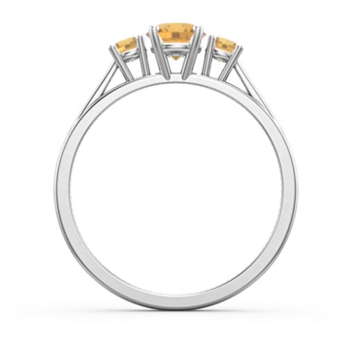 Three Stone Eternity Ring