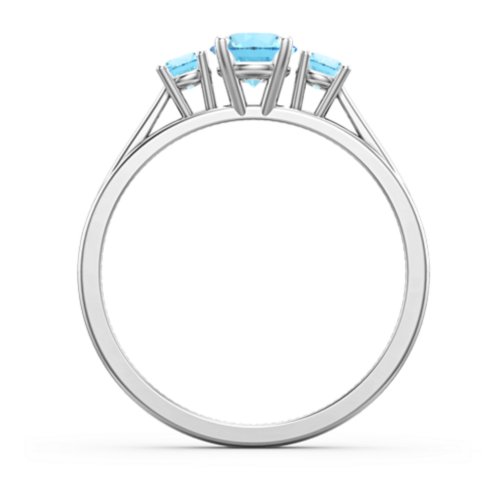 Three Stone Eternity Ring