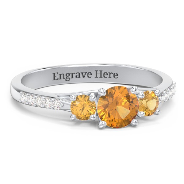 November Birthstone Rings, Citrine Rings | Jewlr