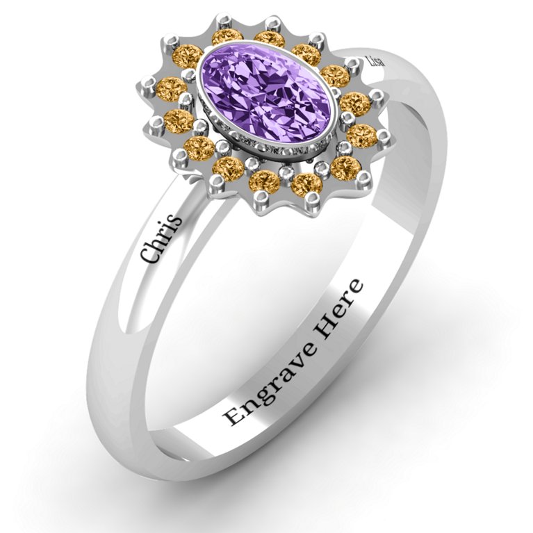 Starburst Ring Jewlr