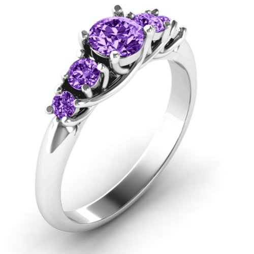 5-Stone Graduated Ring