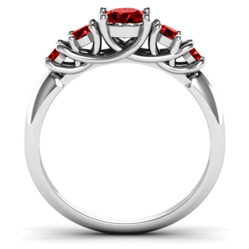 5-Stone Graduated Ring