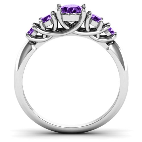 5-Stone Graduated Ring