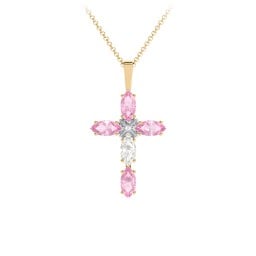Marquise Cross Pendant