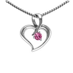 Twist Petit Heart Pendant