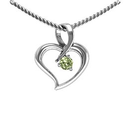 Twist Petit Heart Pendant