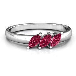 Grand Marquise Trio Ring