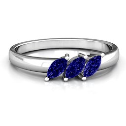 Grand Marquise Trio Ring
