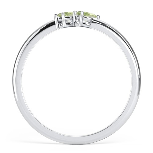 2 Stone Marquise Ring