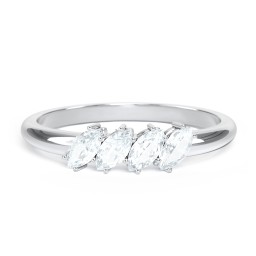 4 Stone Marquise Ring