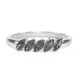5 Stone Marquise Ring