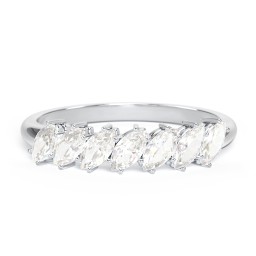 7 Stone Marquise Ring