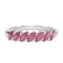 7 Stone Marquise Ring