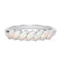7 Stone Marquise Ring