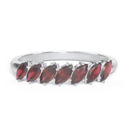 7 Stone Marquise Ring