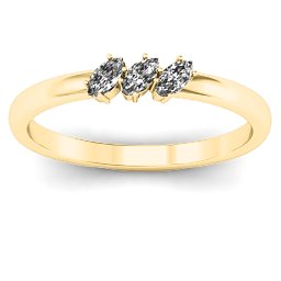 Petit Marquise Trio Ring